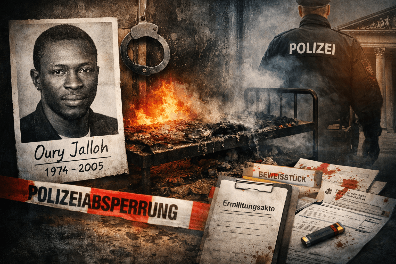 Der Fall Oury Jalloh: Warum sein Tod bis heute ungeklärt ist